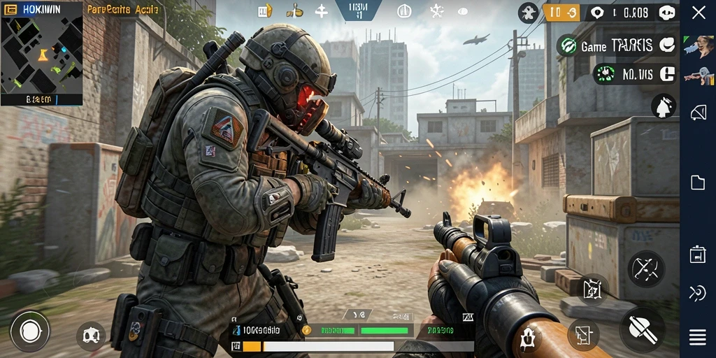 Tampilan seru dari gameplay HOKIWIN yang mendebarkan.