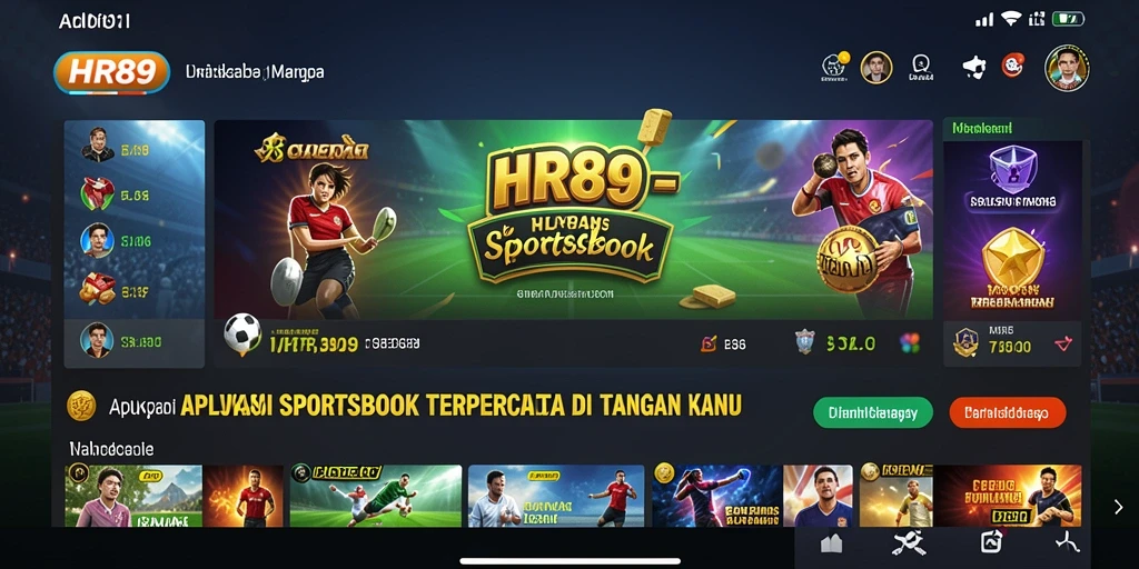 Screenshot HR89 menampilkan antarmuka taruhan yang menarik dan informatif.