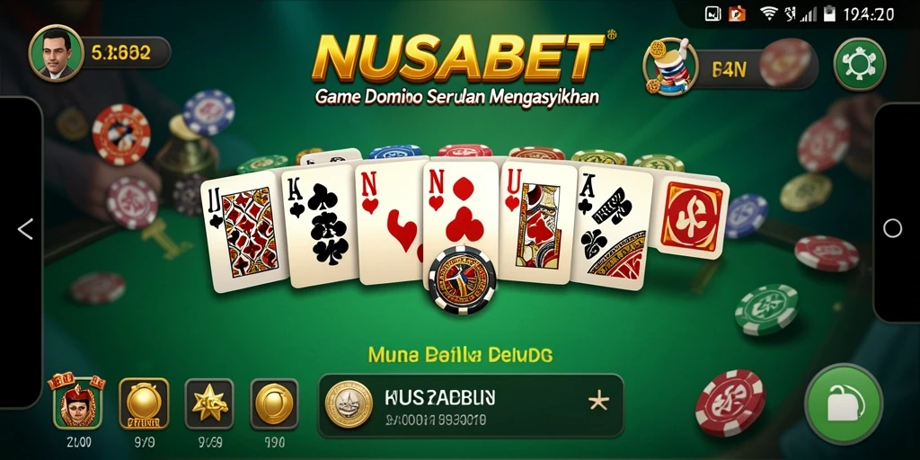 Tampilan gameplay NUSABET yang mengasyikkan dan interaktif.