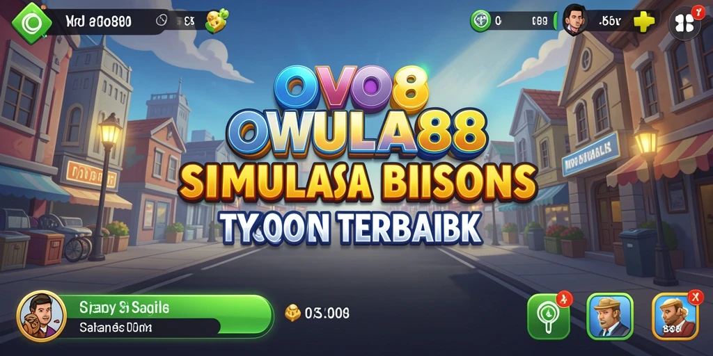 Screenshot utama OVO88 menampilkan gameplay Tycoon yang seru.