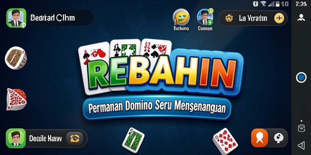 Tampilan menarik dari gameplay seru di REBAHIN.