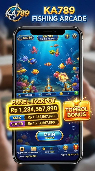 Tampilan utama aplikasi ka789 dengan berbagai kategori yang mudah dijelajahi.